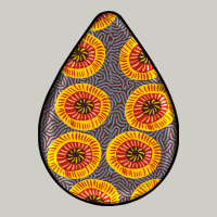 African Fabric Pattern Teardrop Earrings 5 Heavyweight Hoodie | Teevron