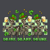 St. Patrick's Day Skeletons Drink Drank Drunk Classic Tee | Teevron