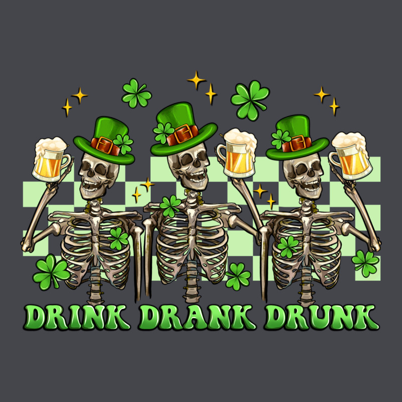 St. Patrick's Day Skeletons Drink Drank Drunk Classic Tee by Artiststas | Teevron