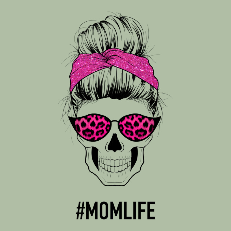 Pink Glitter, Leopard Pattern Mom Skull Urban Heavy Tee by Bettercallsaul | Teevron