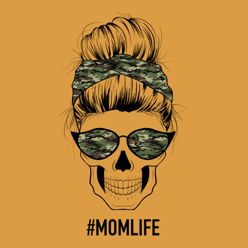 Camouflage Pattern Mom Skull Urban Heavy Tee by Bettercallsaul | Teevron