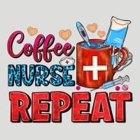 Coffee Nurse Repeat Zipper Hoodie | Teevron