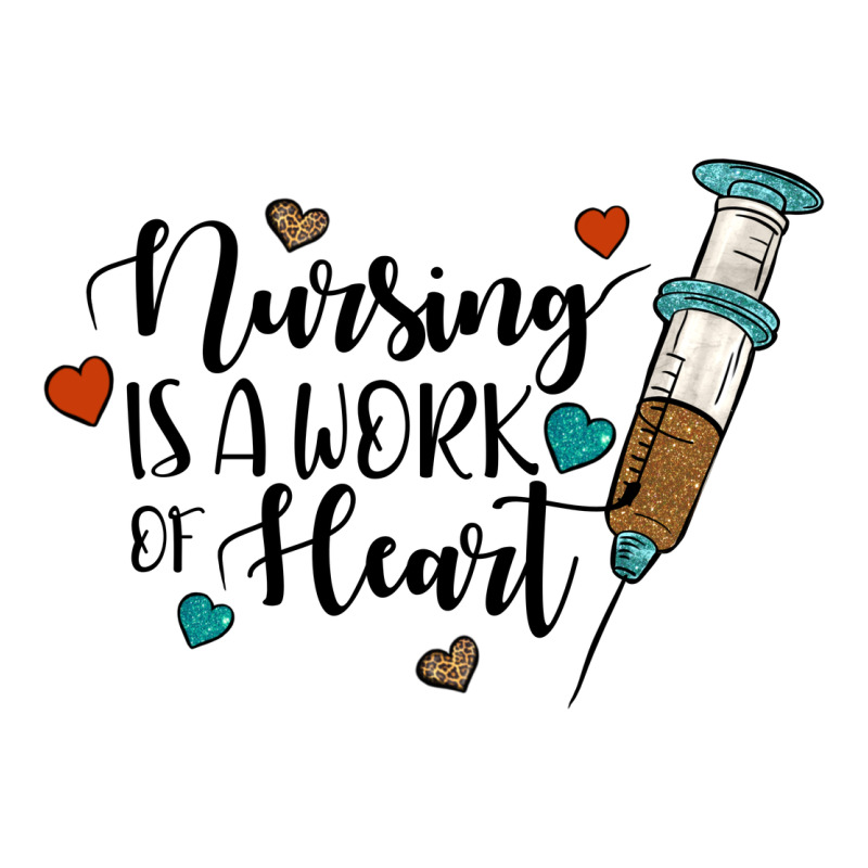 Nursing İs A Work Of Heart Premium Tee by JahusDesignShop | Teevron