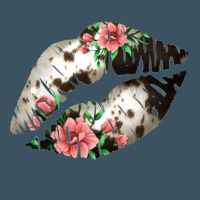 Cowhide And Flowers Lips Urban Heavy Tee | Teevron