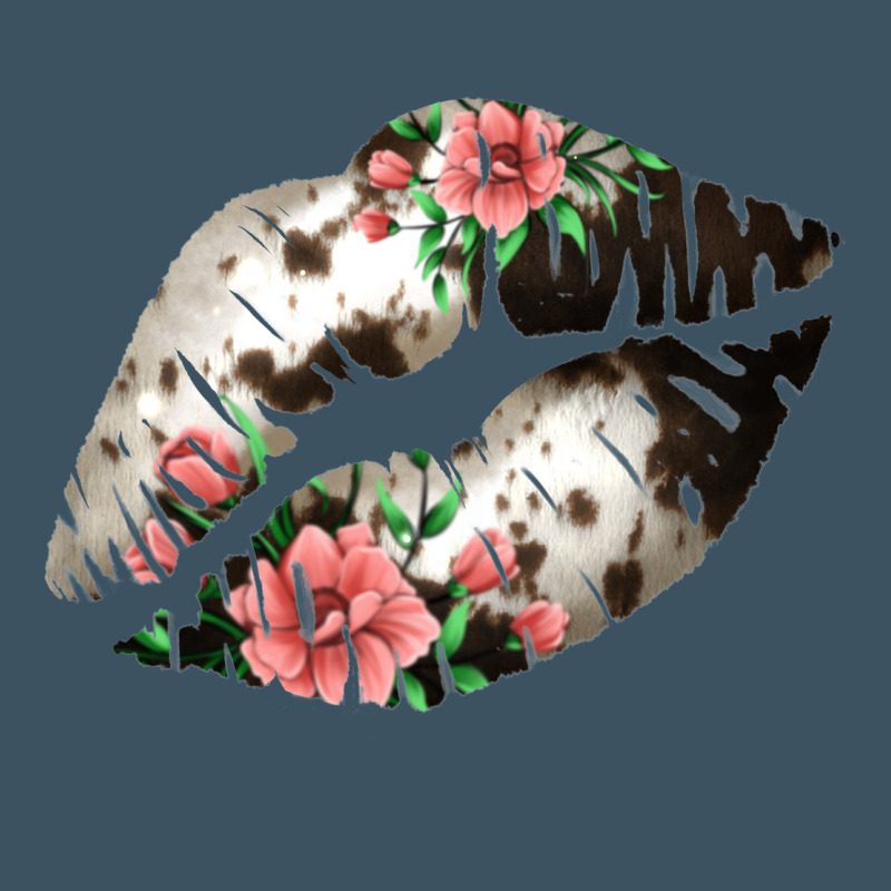 Cowhide And Flowers Lips Urban Heavy Tee by Bettercallsaul | Teevron