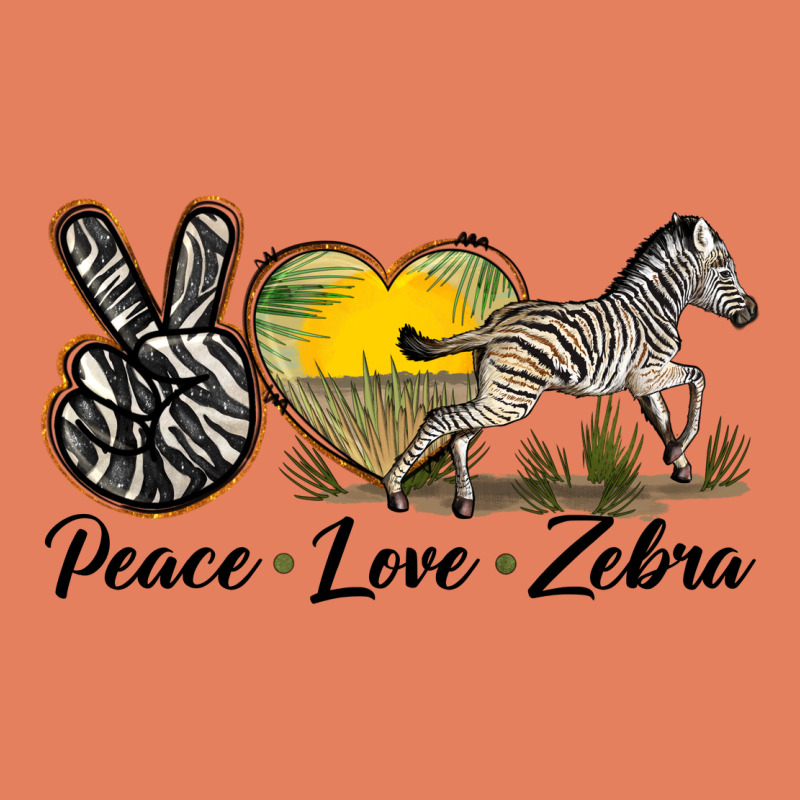 Peace Love Zebra Classic Tee by LillyAllenDesigns | Teevron
