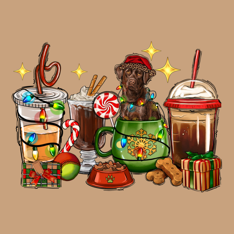 Christmas Coffee Cups With Labrador Vintage Tee by RanaPortraitStore | Teevron