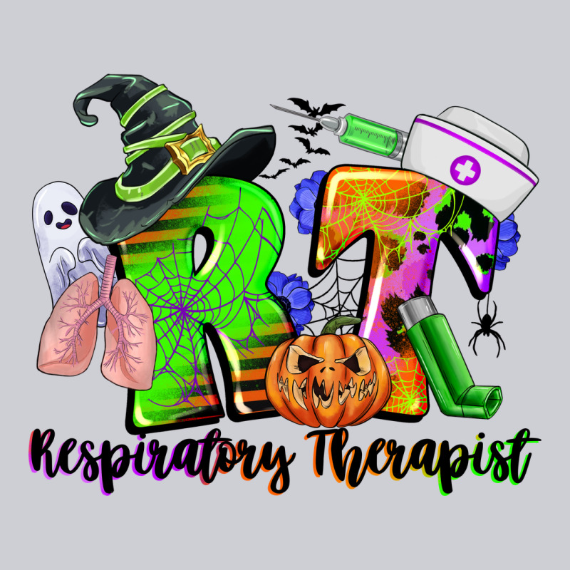 Rt Respiratory Therapist Halloween Heavyweight Sweatshirt by CowGirlArtShop | Teevron