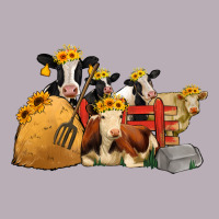 Farm Animals With Sunflower Headbands Vintage Tee | Teevron