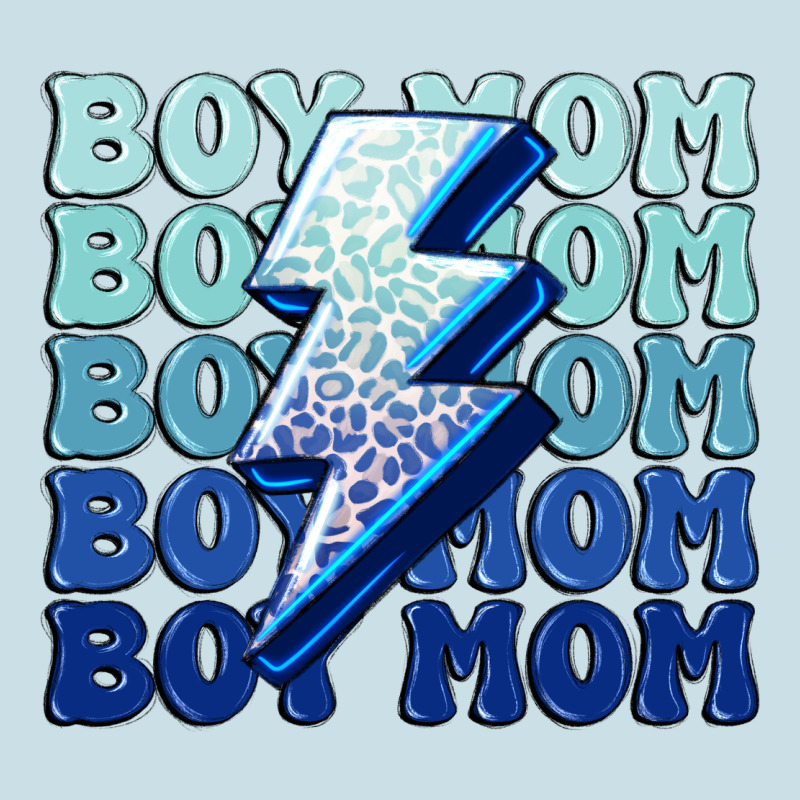Boy Mom Ladies Tee by MaliasSmallBusiness | Teevron