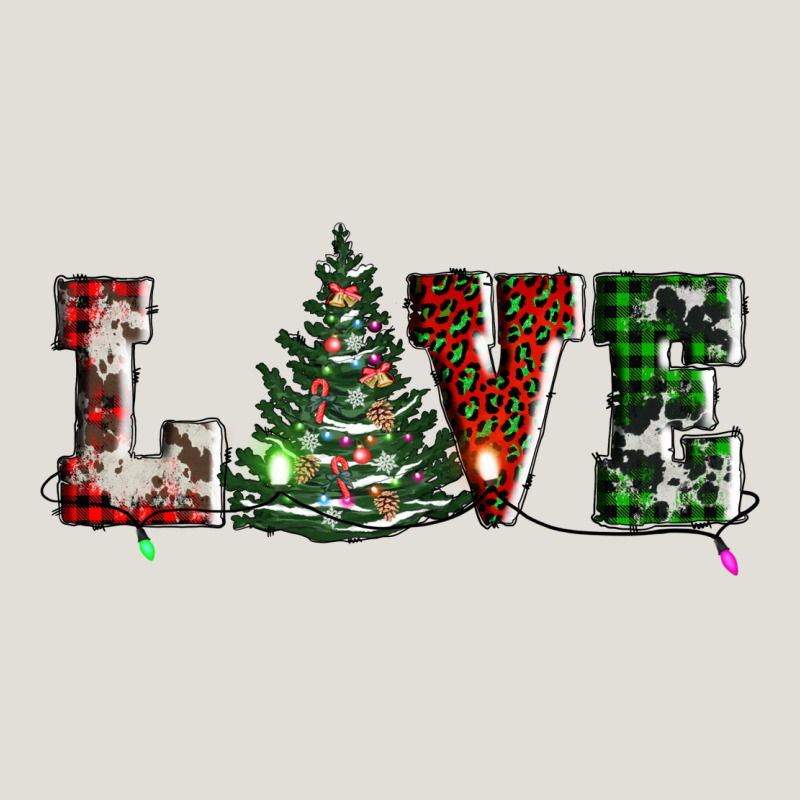 Love Christmas Tree Heavy Core Tee by AdoDesignShop | Teevron