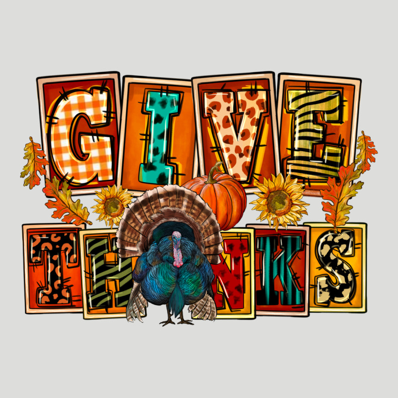 Give Thanks Thanksgiving Zipper Hoodie by FaDigitalArtStudio | Teevron