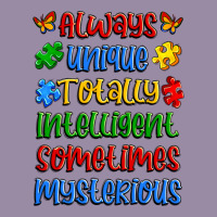 Always Unique Totally Intelligent Sometimes Myster Classic Tee | Teevron