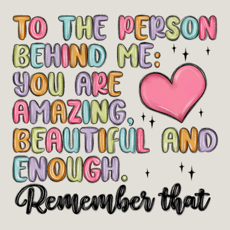 To The Person Behind Me Heavy Core Tee by MaliasSmallBusiness | Teevron