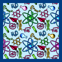 Science Teacher Seamless Pattern Premium Sweatshirt | Teevron