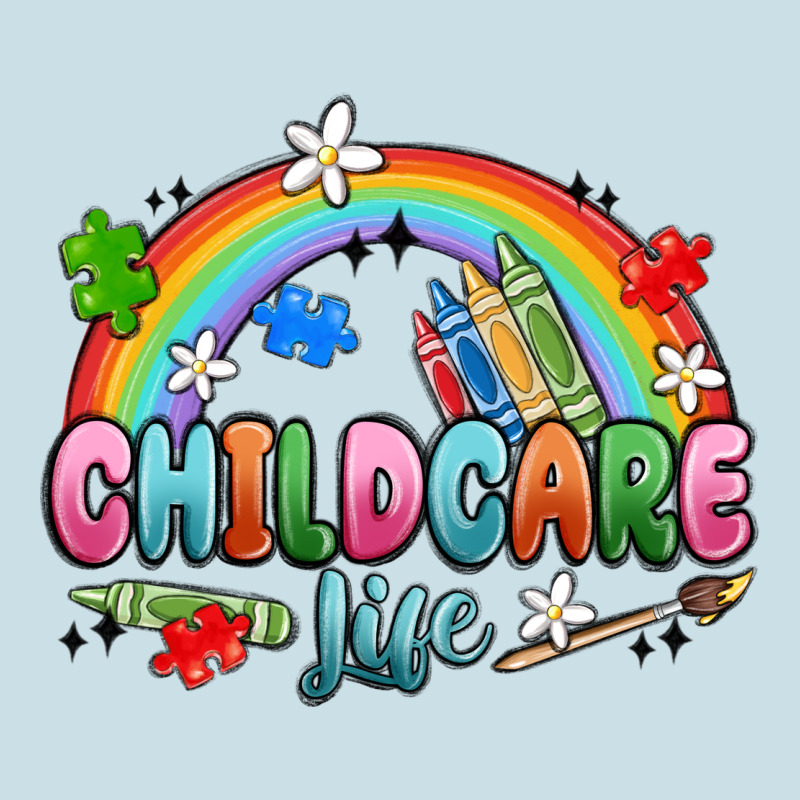 Childcare Life Ladies Tee by MaliasSmallBusiness | Teevron
