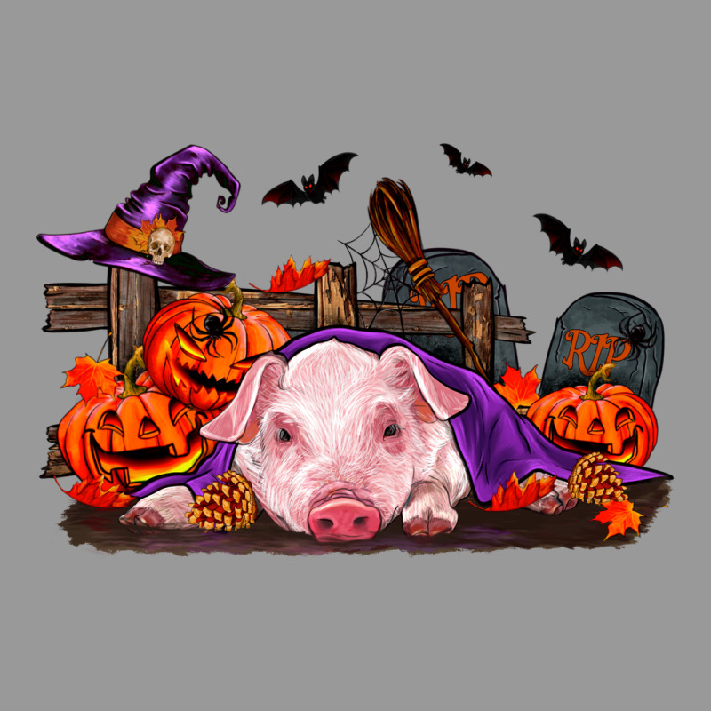 Halloween Baby Pig Vintage Hoodie by RanaPortraitStore | Teevron