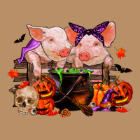Halloween Pigs Vintage Hoodie | Teevron