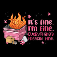 It's Fine I'm Fine Everything's Freakin' Fine Heavy Core Tee | Teevron