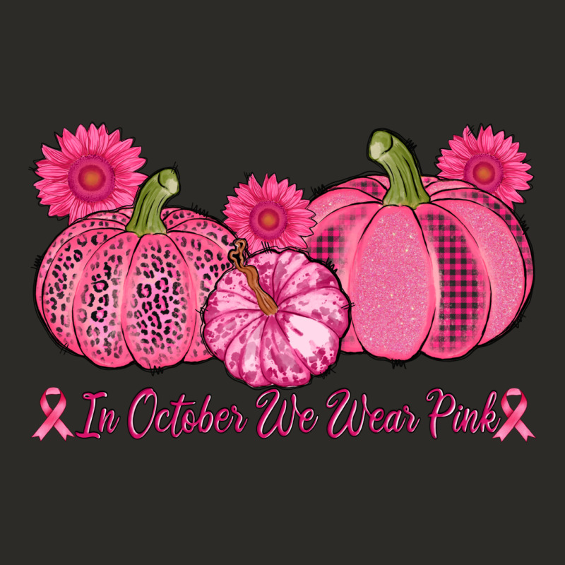 In October We Wear Pink Pumpkins Heavy Core Tee by AdoDesignShop | Teevron