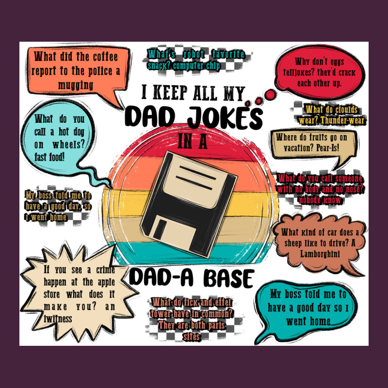 ı Keep All My Dad Jokes In A Dad A Base Premium Tee by MaliasSmallBusiness | Teevron