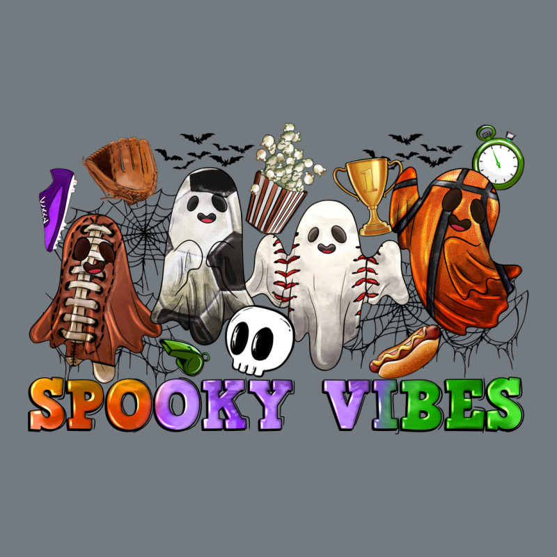 Spooky Vibes Sports Ghosts Heavyweight Sweatshirt by CowGirlArtShop | Teevron