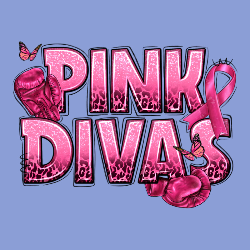 Pink Divas Breast Cancer Long Sleeve Tee by NancyCooperArtShop | Teevron