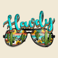 Western Howdy Police Sunglasses Premium Tee | Teevron