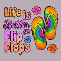 Life Is Better In Flip Flops Vintage Tee | Teevron