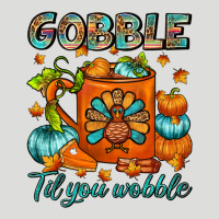 Gobble Til You Wobble Coffee Mug Zipper Hoodie | Teevron