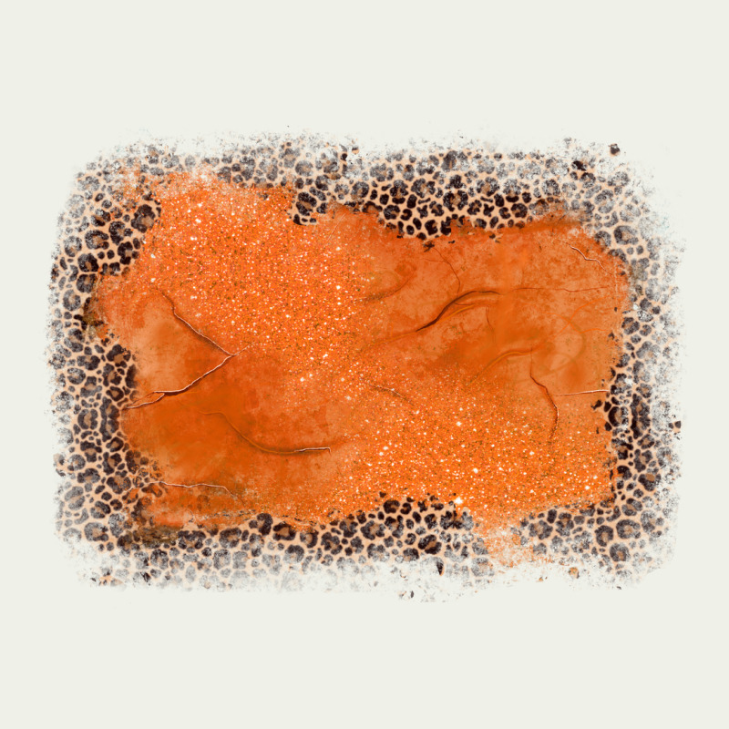 Gemstone Orange Leopard Background Urban Heavy Tee by JahusDesignShop | Teevron