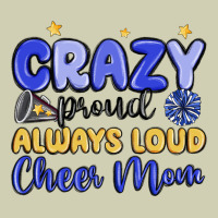 Crazy Proud Always Loud Cheer Mom Heavy Core Tee | Teevron