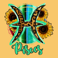 Pisces Zodiac Sign Sunflower Leopard Serape Vintage Hoodie | Teevron