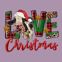 Love Christmas Holstein Heifer Heavyweight Hoodie | Teevron