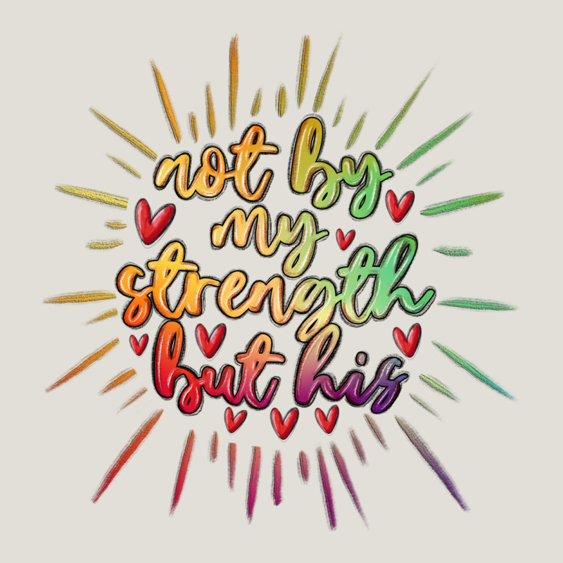 Not By My Strength But His Heavy Core Tee by MaliasSmallBusiness | Teevron