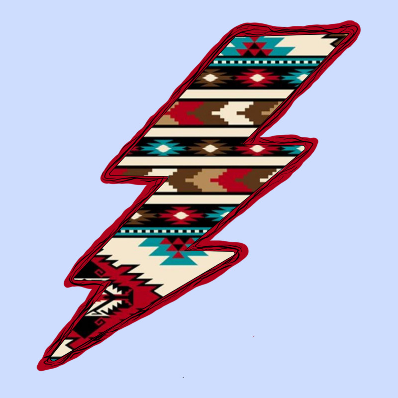Western Aztec Pattern Lightning Urban Heavy Tee by Bettercallsaul | Teevron