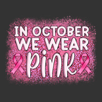 in october we wear pink leopard glitter | Teevron