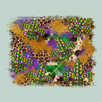 Mardi Gras Plaid Purple Glitter Background Zipper Hoodie | Teevron