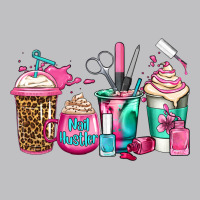 Nail Hustler Coffee Cups Long Sleeve Tee | Teevron