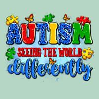 Autism Seeing The World Differently Classic Tee | Teevron