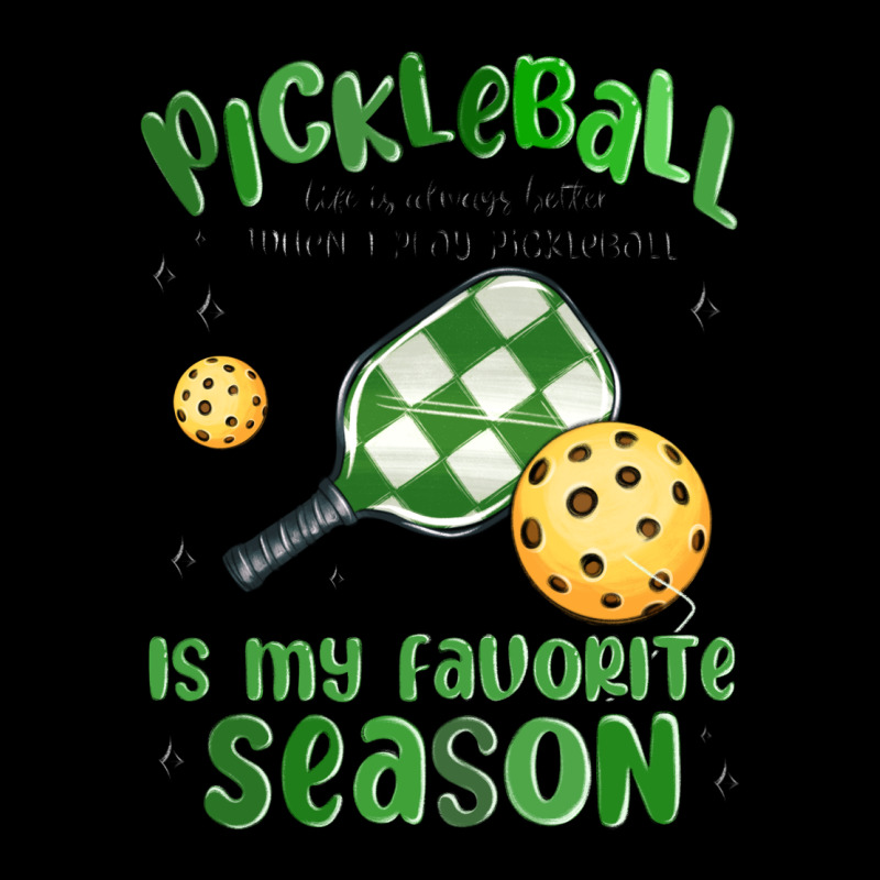 Pickleball Is My Favorite Season Heavy Core Tee by MaliasSmallBusiness | Teevron
