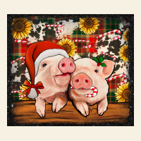 Christmas Pigs Tumbler Vintage Tee | Teevron