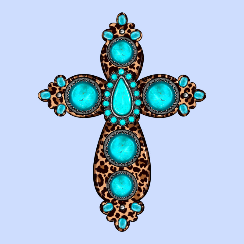 Gemstone Leopard Cross Urban Heavy Tee by JahusDesignShop | Teevron