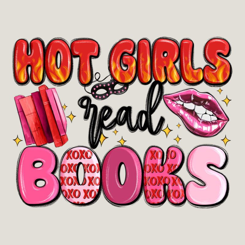Hot Girls Read Books Heavy Core Tee by MaliasSmallBusiness | Teevron