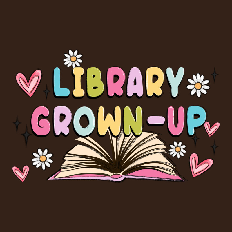 Library Grown Up Heavy Core Tee by MaliasSmallBusiness | Teevron