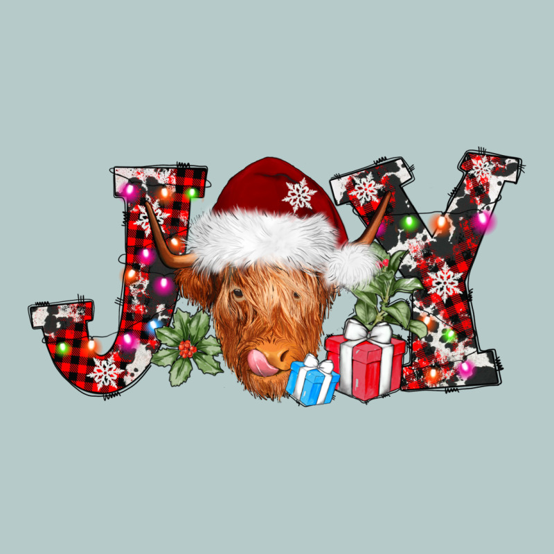 Joy Christmas Heifer Heavy Core Tee by AdoDesignShop | Teevron