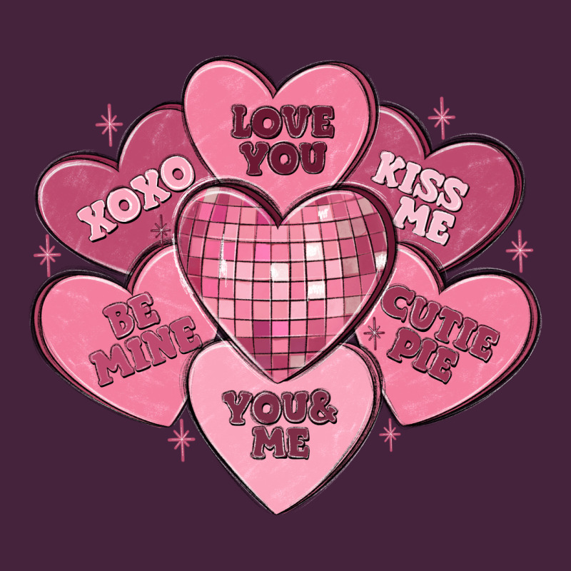 Valentines Conversation Hearts Premium Tee by MaliasSmallBusiness | Teevron
