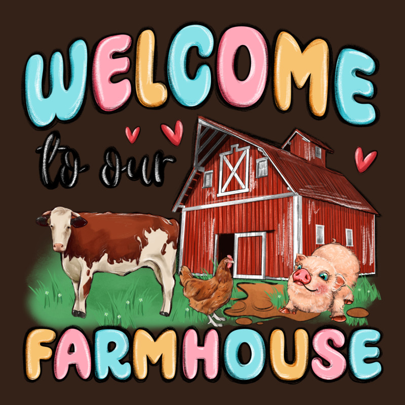 Welcome To Our Farmhouse Heavy Core Tee by MaliasSmallBusiness | Teevron