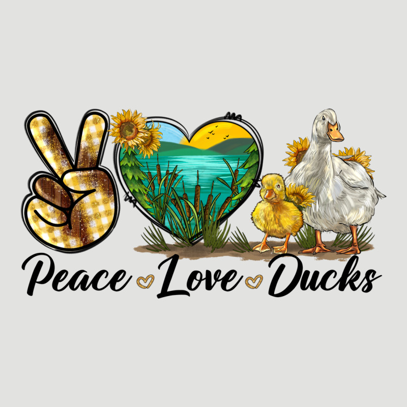 Peace Love Ducks Classic Tee by LillyAllenDesigns | Teevron