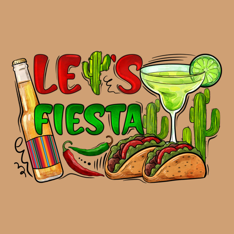 Let's Fiesta Taco And Beer Vintage Tee by BarkalooDesign | Teevron